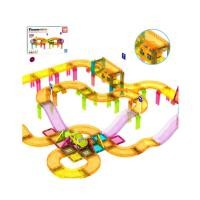 ราคา PicassoTiles 40 Pc Magnetic Tiles Race Track Travel Toy with Car (29014072537)