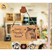 ราคา Dotsheep ป้ายไม้แขวน *ใส่logo ข้อความ* ไม้แท้ ป้ายแขวนประตู ป้ายไม้ห้อย ตกแต่งห้อง คาเฟ่ * customize (41572913107)