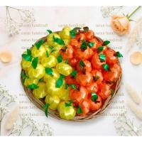ราคา เหรียญโปรยทาน (พร้อมส่ง) ส้มตกแต่งใบ ริบบิ้นโปรยทานตัวเปล่า 50 ชิ้น (14436414392)