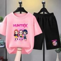 ราคา เสื้อยืดคอกลมแขนสั้นสำหรับเด็ก มีให้เลือกหลายสี ทั้งเสื้อยืดคอกลมแขนสั้นสีสันสดใส และกางเกงขา #001 (48961313478)