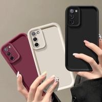 ราคา SAMSUNG สําหรับSamsung Galaxy S21 FEเคสโทรศัพท์Samsung S21 FEกรณีSamsung S21 FE Anti fall ProtectionหรูหราMatte Soft Cover (53863316422)