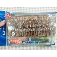 ราคา Attack on Titan Pencil Case ชุดเครื่องเขียน Anime 进口 ภูมิปัญญา 活具套 动漫 笔盒 ชุดนักเรียน 组 (56409037221)
