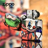 ราคา [Lighter]ไฟแช็ก ZIPPO Joker ของแท้ ไฟแช็ก Zippo สองด้าน กันลม ไฟแช็กน้ำมันก๊าด Heath Ledger แบบครึ่งหน้า Joker (42302559326)