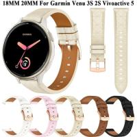 ราคา สายรัดข้อมือผู้หญิงขนาด 18 มม. 20 มม. สำหรับ Garmin Venu 3S/2S Vivoactive 5/4S Vivomove 3/3S Forerunner 165/55 (27834597936)