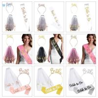 ราคา Win Hen Party Bride To Be Headband Veil อุปกรณ์เสริม Sash สําหรับเจ้าสาว Hen Night (50814962214)