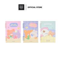 ราคา Moshi Moshi สมุดโน๊ต สมุดมีเส้น สมุดจดบันทึก สมุดริมห่วง ขนาด A5 รุ่น 7100076075-76272 (41981257040)