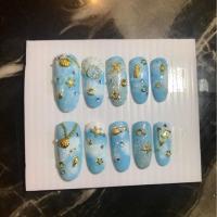 ราคา เล็บปลอมงานเจลเเท้ % งาน Handmade #งานอะไหล่ 3 D งานocean (1409165579)