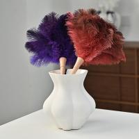 ราคา Feather Duster ครัวเรือนนกกระจอกเทศ Feather Duster Duster กวาดฝุ่นไฟฟ้าสถิตทําความสะอาดเครื่องประดับนุ่มตกแต่งนกกระจอกเทศ (58065283787)