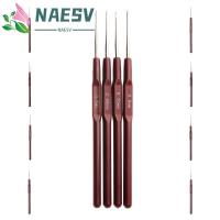 ราคา NAESV ตะขอเข็ม,พลาสติกโลหะ Micro Hook, เย็บเครื่องมือผมขยายผมทอผ้า 0.5/0.6 มม.0.7 มม.0.8 มม.โครเชต์ตะขอ DIY (54715820762)