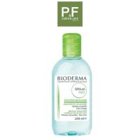 ราคา BIODERMA Sebium H2O 250ml. ไบโอเดอม่า ซีเบียม เซนซิทิฟ ล้างเครื่องสำอาง สำหรับผิวมันผิวผสม (21877979177)