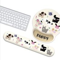 ราคา Puppy แผ่นรองข้อมือ แผ่นรองเมาส์เด้งกลับ + ชุดแผ่นรองคีย์บอร์ด รองเมาส์ + ชุดรับคีย์บอร์ด (24966164861)