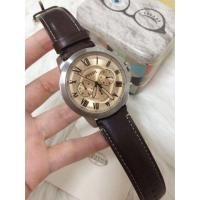 ราคา Fossil Grant Analog Beige Dial Men's (108733514)