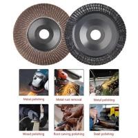 ราคา EDB* 3 94 นิ้ว Flap Discs Flap Sanding Disc แผ่นป้องกันไฟฟ้าสถิตและป้องกันการอุดตัน (54855389694)