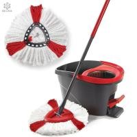ราคา BELINA Mop Head Spin Mop Easy Clean 360° ไมโครไฟเบอร์สําหรับ O-Cedar/Vileda (53116909931)