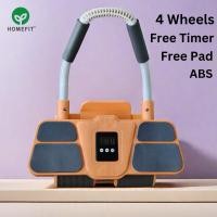 ราคา 4 ล้อข้อศอกสนับสนุนอัตโนมัติ Rebound ล้อหน้าท้อง Ab Roller สําหรับเครื่องออกกําลังกายหน้าท้อง Abs ออกกําลังกาย Core (53911917033)