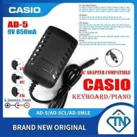 ราคา 9V 850mA AD-5 Power Supply Adapter for Casio CTK-650 CTK-651 CTK-671 CTK-680 CTK-691 CTK-700 CTK-710 Keyboard Electronic (44107053673)