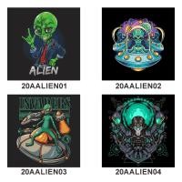 ราคา โลโก้ Alien เอเลี่ยน สติ๊กเกอร์รีดติดเสื้อตัวรีดติดเสื้อ แบรนด์ (8949356592)