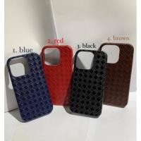 ราคา เคสไอโฟนลายสาน Bottega สำหรับ iPhone 16 15 14 13 12 11 ProMax(Blue/Red/Black/Brown) (42813795472)