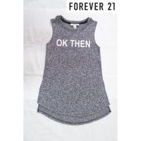 ราคา เสื้อแขนกุด แบรนด์ FOREVER21 แท้ มือสอง (4353999904)