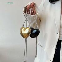 ราคา WMES1ZA Love Shape กระเป๋าสะพายข้าง,กระเป๋าสะพายงูกระดูกโซ่กล่องกระเป๋าสะพาย,Elegant PUขนาดใหญ่ความจุCrossbodyลิปสติกงานแต่งงาน (57415725700)