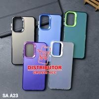 ราคา SAMSUNG A23 CASE IMD HYBRID PLATE HOLOGRAM CASE SOCOOL SAMSUNG A23 SC-1 (57764470867)