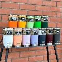 ราคา แก้ว Yeti Rambler 20oz Tumbler ของแท้ 100% **มีรับประกัน 3 ปี ฝาแม่เหล็กสไลด์** (25260321200)