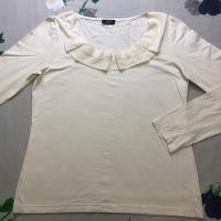 ราคา เสื้อยืดผู้หญิง Talbots พร้อมครีมแขนยาวผ้าชีฟองเร้าใจ - ฟรีไซส์ (42458819765)