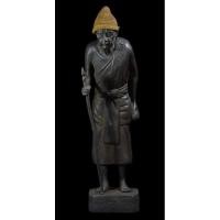 ราคา พระบูชา หลวงปู่หมุน ฐิตสีโล วัดบ้านจาน จ.ศรีสะเกษ ปี2543 เนื้อทองเหลืองรมดำ สูง12นิ้ว (25177669626)