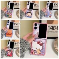 ราคา เคสโทรศัพท์มือถือ PC พับได้ กันกระแทก ลายการ์ตูนชินจัง สําหรับ OPPO Find N2 Flip 5G (19075153409)