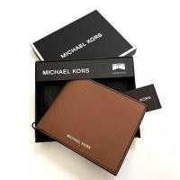 ราคา MICHAEL KORS 86F2SANF5V BROW กระเป๋าสตางค์หนังผู้ชาย สีน้ําตาลเข้ม อเมริกัน (50360542273)