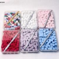 ราคา แปรงฟองน้ำไล่ระดับสี100ชิ้น/กล่องพร้อมเครื่องมือสำหรับทาเล็บแปรงเจลกากเพชรอุปกรณ์ทำเล็บ (42333741775)