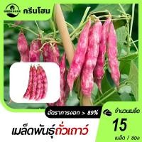 ราคา ถั่วเถาว์ลายเสือ15เมล็ดถั่วเถาว์ลายเสือเมล็ดถั่วเถาว์ปลูกง่ายขึ้นไวผลดก (29785956180)