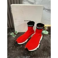 ราคา Used Balenciaga Speed Trainers Shoes Cuffed Red Black ราคา 5,300 บาท (44960590759)