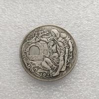 ราคา งานฝีมือโบราณ เหรียญรางอินทรีย์ คอลเลกชันชุบเงินทองเหลือง#102498.21 (46666885283)