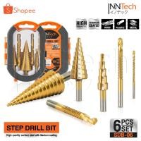 ราคา InnTech ดอกสว่านเจดีย์ ดอกสว่านเลื่อย 2in1 เลื่อยฉลุในตัว เจาะ เหล็ก / ไม้ / พลาสติก / อลูมิเนียม ชุด 6 ชิ้น รุ่น SDB-06 (24322434451)