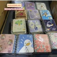 ราคา WHสมุดโน๊ต การ์ตูน A7 เลือกลายได้ มีลายเส้น สมุดโน้ต 80 หน้า 4 สีมีหลายรูปแบบ (46856988227)