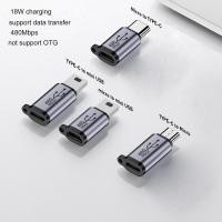 ราคา KIN อะแดปเตอร์ Micro USB Mini USB Type-C ตัวแปลงชายหญิงการชาร์จซิงค์ข้อมูล (52566410724)