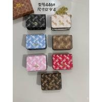 ราคา 2026Coach wristlet/Coach wallet Ladies Card Holder Coin Purse wallet Presbyopic wallet Classic Influencer All-Match MV2N (45666456038)