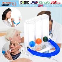 ราคา เครื่องบริหารปอด ชุดบริหารปอด Tri-ball Incentive Spirometer (Triflow) (45164983446)