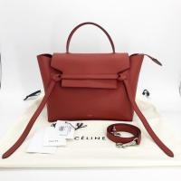 ราคา Celine belt bags Size Mini ( Like New! 90% ) สี แดง Rust (2743528819)