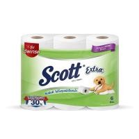 ราคา [สินค้าส่งด่วน] สก็อตต์กระดาษทิชชู่ยาวพิเศษม้วน X6 SCOTT EXTRA BIG ROLL 6R (51462065396)