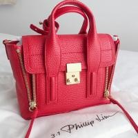 ราคา 3.1 Phillip Lim Red Pashli Mini Satchel (5219448765)
