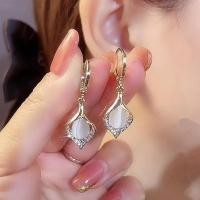 ราคา Angel Tears High-Endอารมณ์แฟชั่นหูตะขอออกแบบหรูหราอารมณ์Drop-Shapedโอปอลต่างหูต่างหูหญิง 2687EH (54565610797)