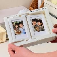 ราคา กรอบรูปพับได้ กรอบรูปตั้งโต๊ะหลายช่อง ใส่รูปโพลารอยด์ เปิดพับได้ จัดเก็บรูปภาพ ตกแต่งโต๊ะ ห้องนอน และสำนักงาน (51166385533)