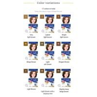 ราคา Dariya Hair SALON de Pro Hair Color ครีมปิดผมขาว สีย้อมผมขาว ไม่มีน้ำหอม ไม่มีแอมโมเนีย (28644482636)