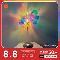 ราคา ส่งฟรี โคมไฟรุ้ง DIY Glass Lamp [ประกัน1ปี] ไฟรุ้ง โคมไฟแต่งห้อง ไฟแต่งหน้า ไฟแต่งบ้าน ห้องนอน Aqalight Govee (12845014590)