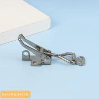ราคา BENJMOORE9Q Marine Latch,ทนต่อการกัดกร่อน Quick Clamp Deck Hasp ล็อค, คุณภาพสูง 304 สแตนเลส Anti-Rattle Latch ปรับ Marine Clamp ล็อคสําหรับเรือยอชท์ล็อค (52865433942)