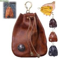ราคา MORNING Drawstring Key Wallet, Vintage Retro Pouch Change Purse, กระเป๋าใส่เหรียญแหวน PU มัลติฟังก์ชั่นยุคกลางประณีตสําหรับผู้หญิง (55566403849)