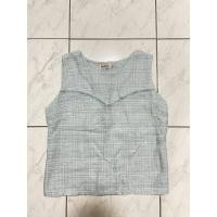 ราคา เสื้อครอป แขนกุด ผ้าทวีต (19953250641)