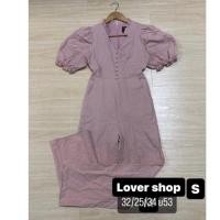 ราคา จั๊มสูทขายาวงานป้ายLover's shopมือ2 (28339727165)